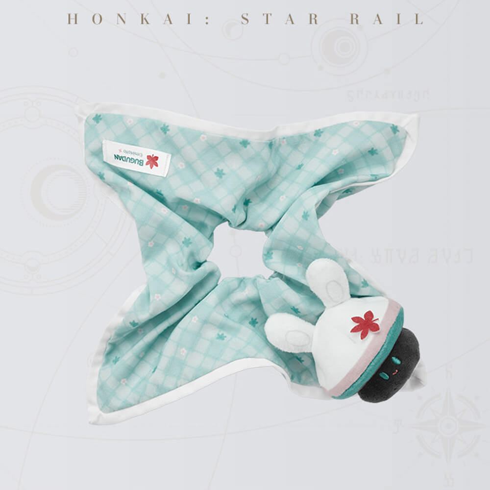 【 Pre order 】Bunny Mushroom and Mushroom Ghost Series Plush Hair Scrunchie
