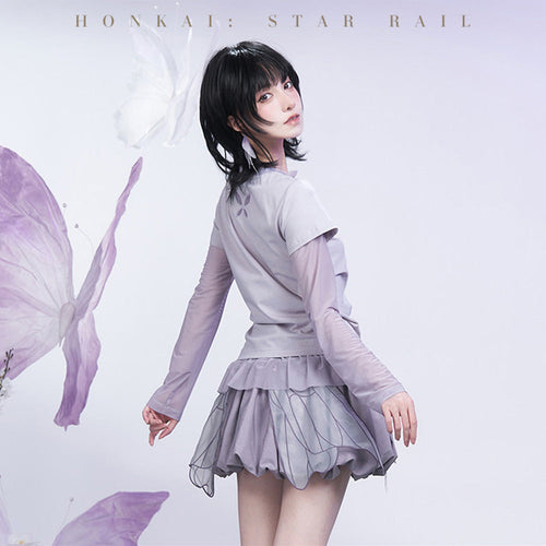 Honkai: Star Rail Castorice Impression Series Layered T-shirt