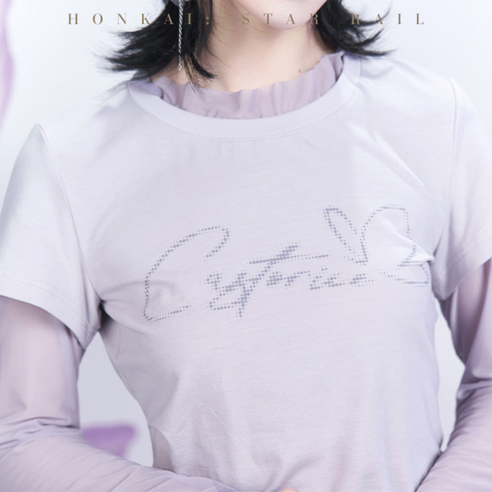 Honkai: Star Rail Castorice Impression Series Layered T-shirt