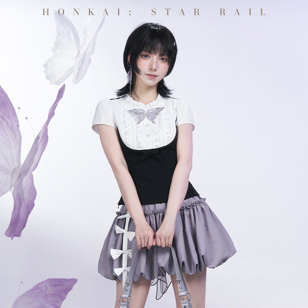 Honkai: Star Rail Castorice Impression Series Short Sleeve Shirt