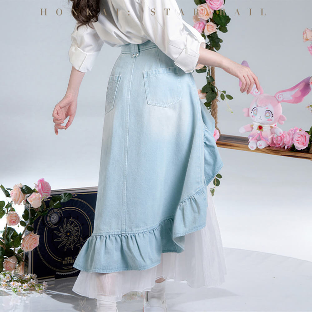 【 Pre order 】Cyrene Impression Series Denim Skirt