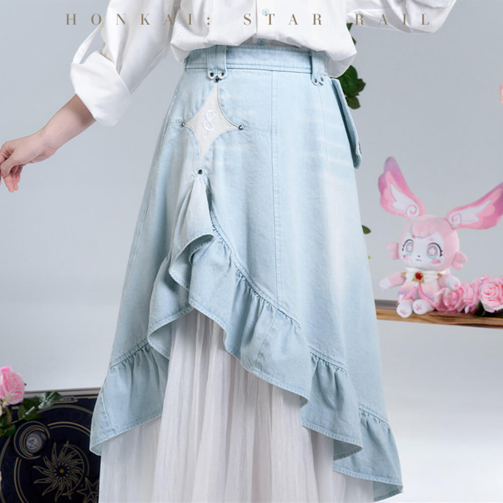【 Pre order 】Cyrene Impression Series Denim Skirt