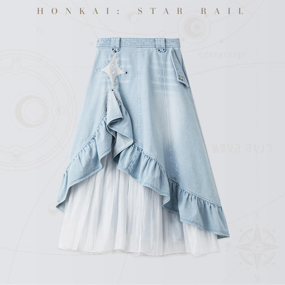 【 Pre order 】Cyrene Impression Series Denim Skirt