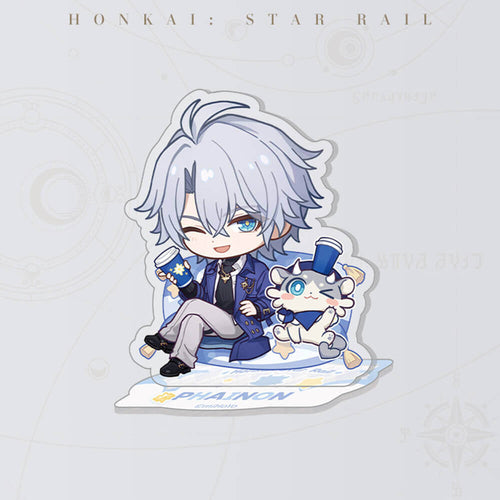Honkai: Star Rail Express Travel Notes Series Q Version Acrylic Stand