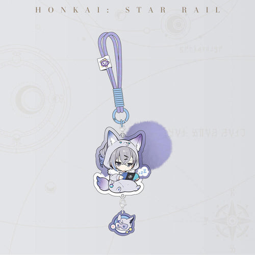 Honkai: Star Rail Girls Dormitory Series Chibi Acrylic Keychain