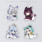 Honkai: Star Rail Girls Dormitory Series Chibi Acrylic Mini Stand