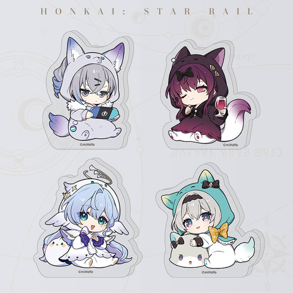 Honkai: Star Rail Girls Dormitory Series Chibi Acrylic Mini Stand