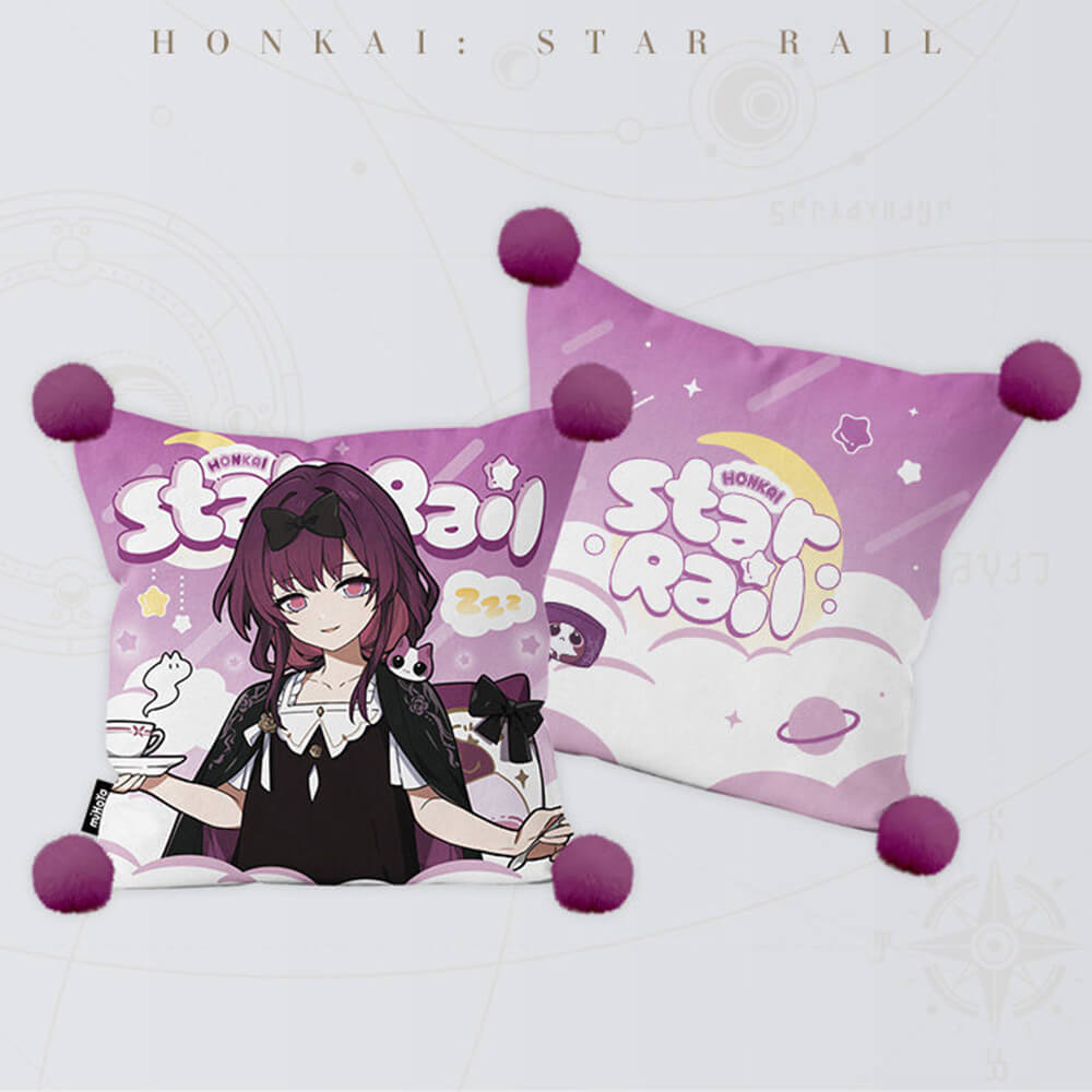 Honkai: Star Rail Girls Dormitory Series Throw Pillows
