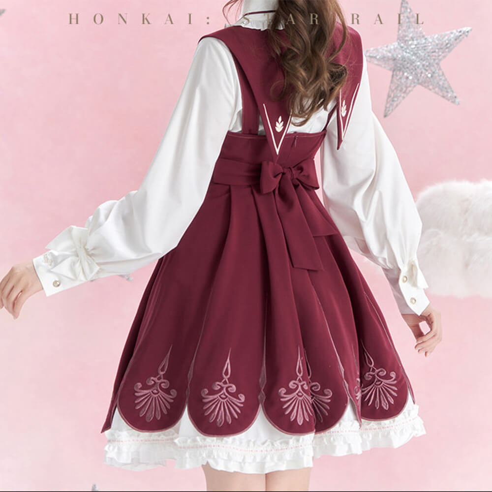 Honkai: Star Rail: Hyacine Impression Series Pinafore Dress