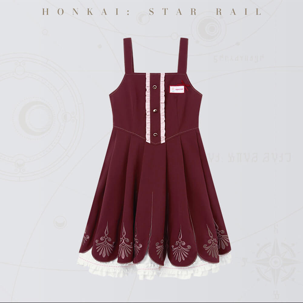 Honkai: Star Rail: Hyacine Impression Series Pinafore Dress