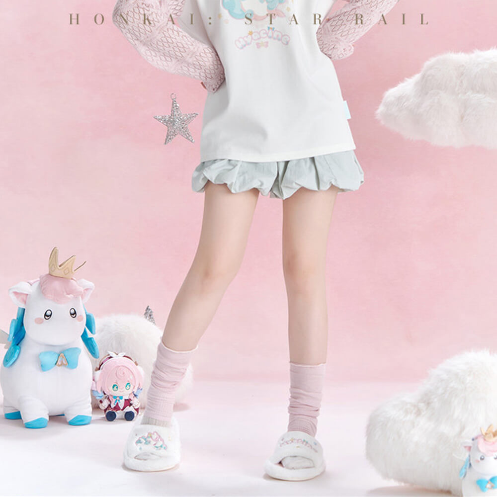 Honkai: Star Rail: Hyacine Impression Series Plush Slippers