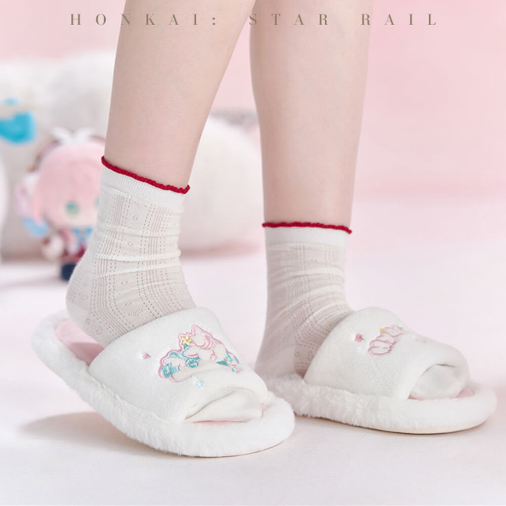 Honkai: Star Rail: Hyacine Impression Series Plush Slippers