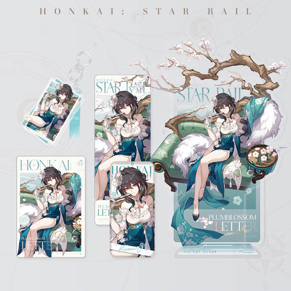 Honkai: Star Rail Ruan Mei Plumblossom Letter Series Merch