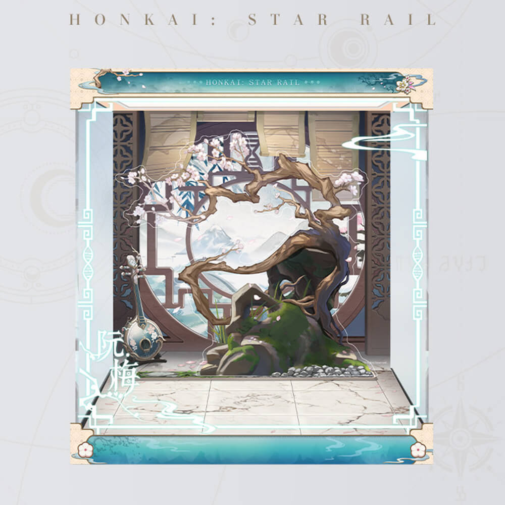 Honkai: Star Rail: Ruan Mei Plumblossom Letter Ver. 1/7 Scale Figure Display Box