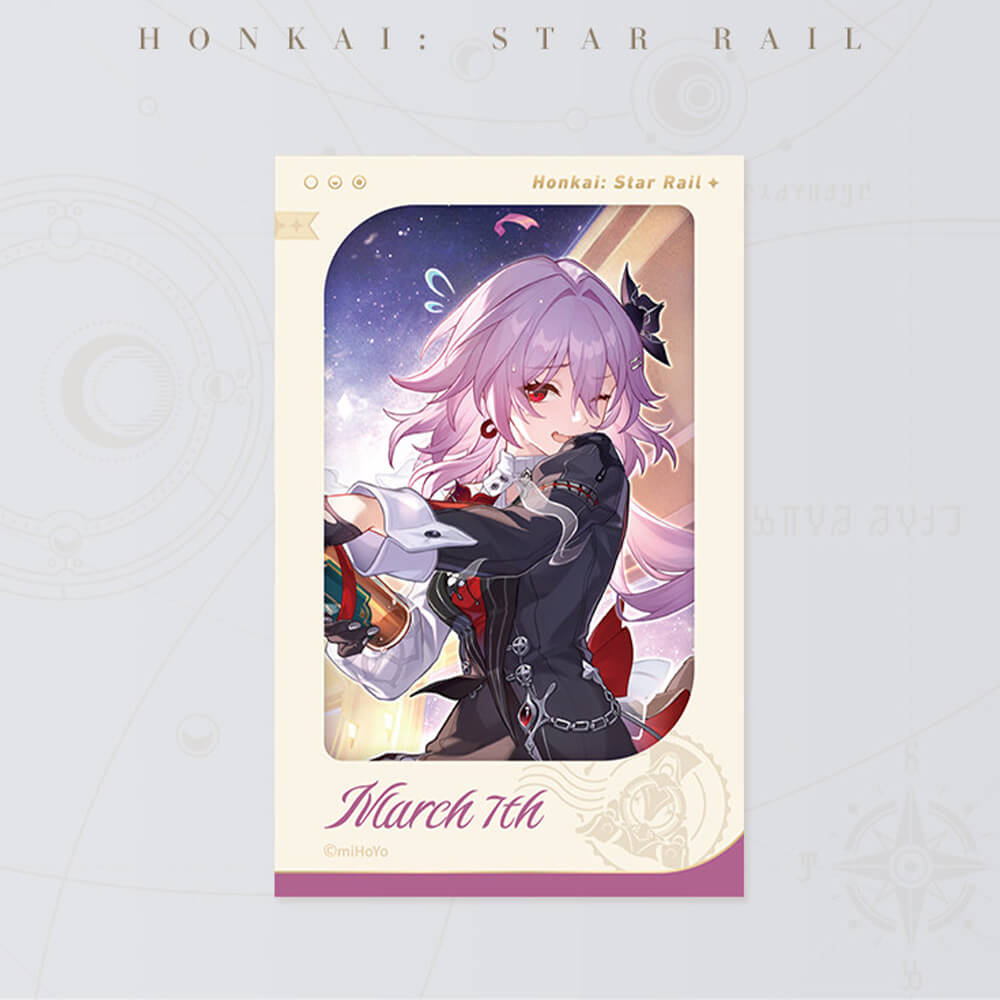 Honkai: Star Rail: Stellar Sea Celebration Series Faux Film Cards