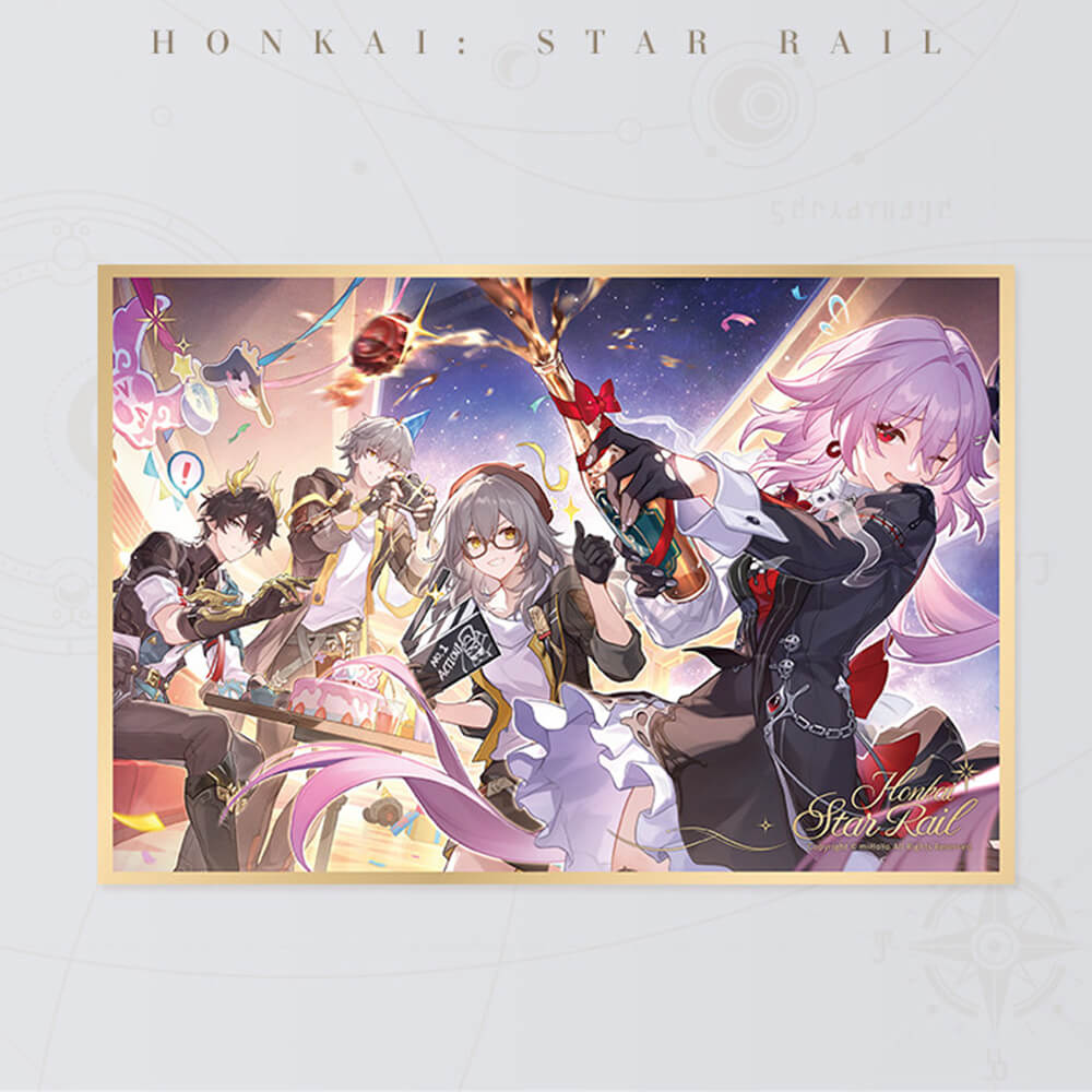 Honkai: Star Rail: Stellar Sea Celebration Series PET Colored Paper