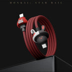 Honkai: Star Rail Straight Fire Unreal Banger Sparkle & Sparxie Series 100W Braided Charging Cable