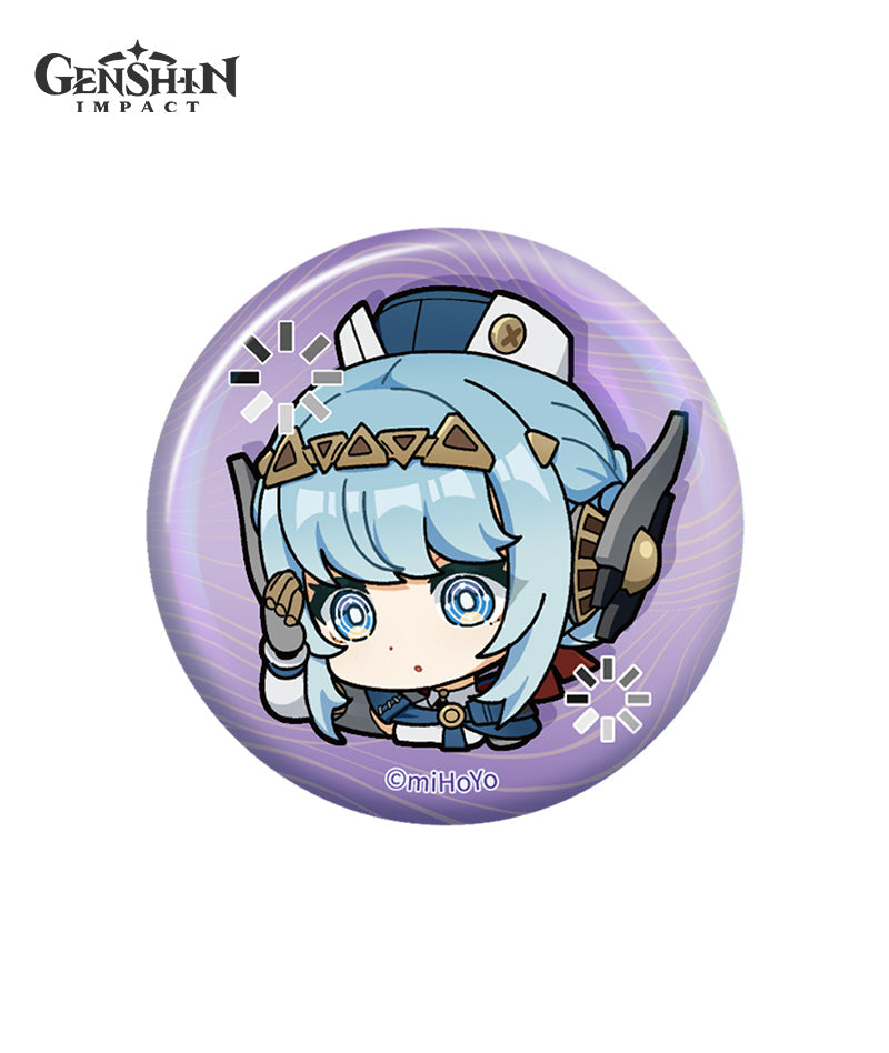 [Official Merch] Genshin Impact Nod-Krai Characters Chibi Expression Badges