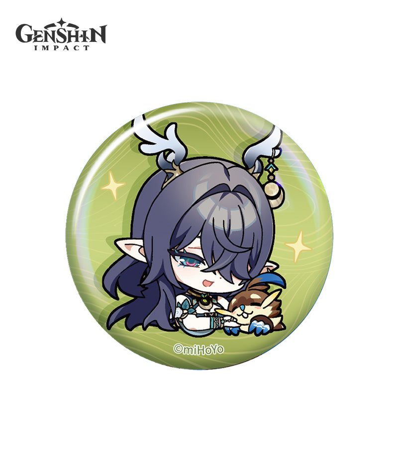 [Official Merch] Genshin Impact Nod-Krai Characters Chibi Expression Badges