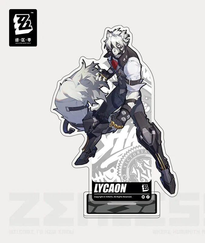 Zenless Zone Zero Character Cards Acrylic Stand Victoria Housekeeping