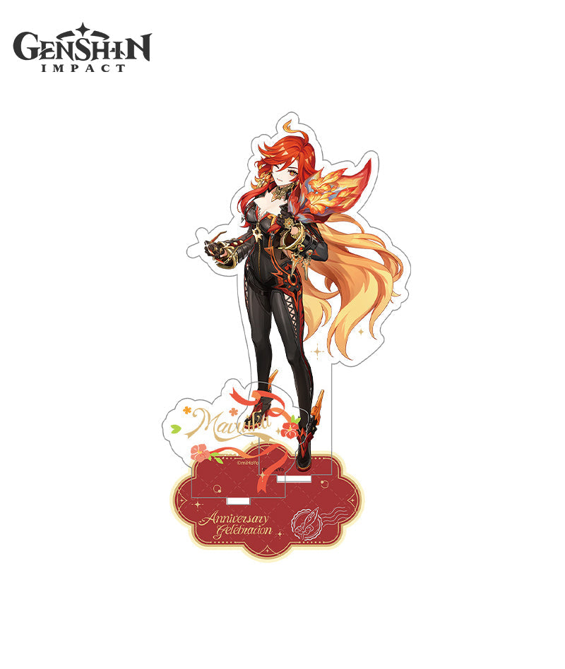 [Official Merch] Genshin Impact 5th Anniversary Character Standees