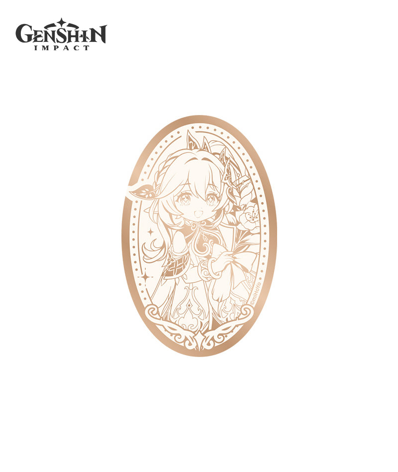 [Official Merch] Genshin Impact 5th Anniversary Mirror Badge