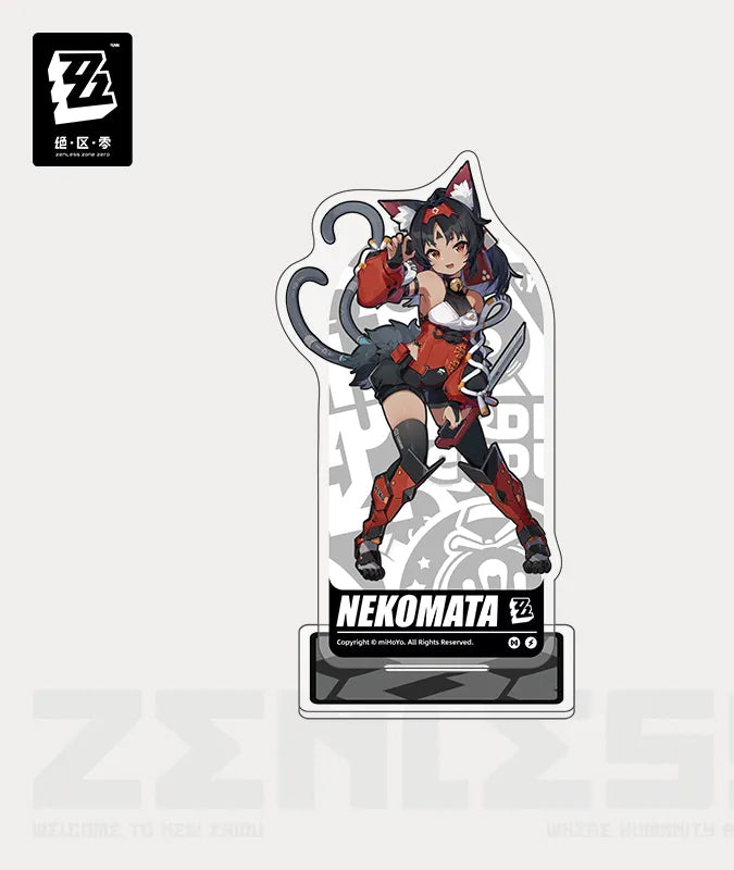 Zenless Zone Zero Character Cards Acrylic Stand Cunning Hares