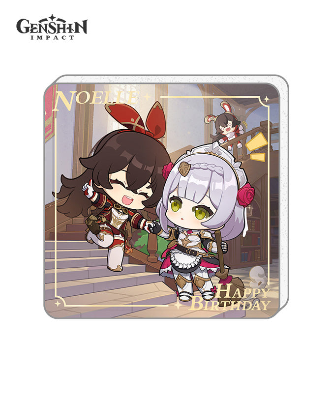 Genshin Impact Characters Birthday Acrylic Fridge Magnets