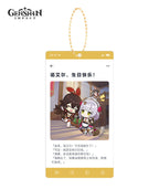 [Official Merchandise] Genshin Impact Characters Birthday Acrylic Charms