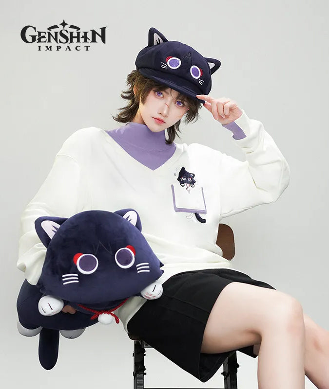 [Official Merchandise] Wanderer Scaramouche Cat Series Sweatshirt