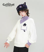 [Official Merchandise] Wanderer Scaramouche Cat Series Sweatshirt