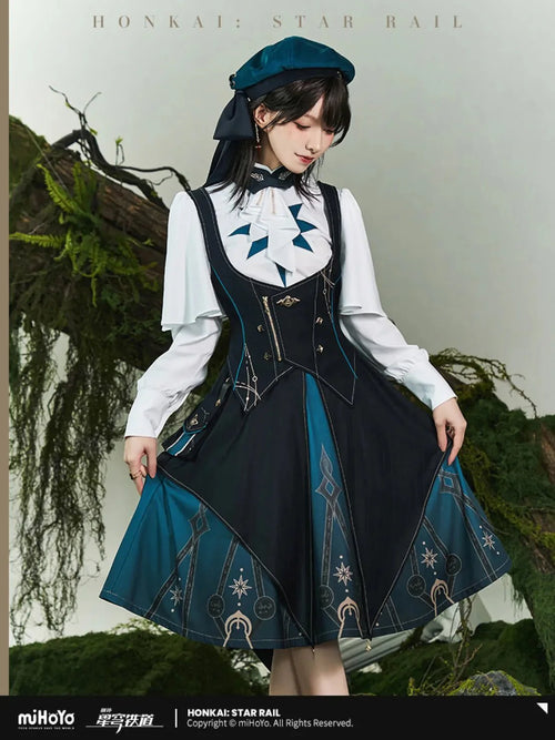 Honkai Star Rail Anaxa Impression Series Clothes - Midi Skirt