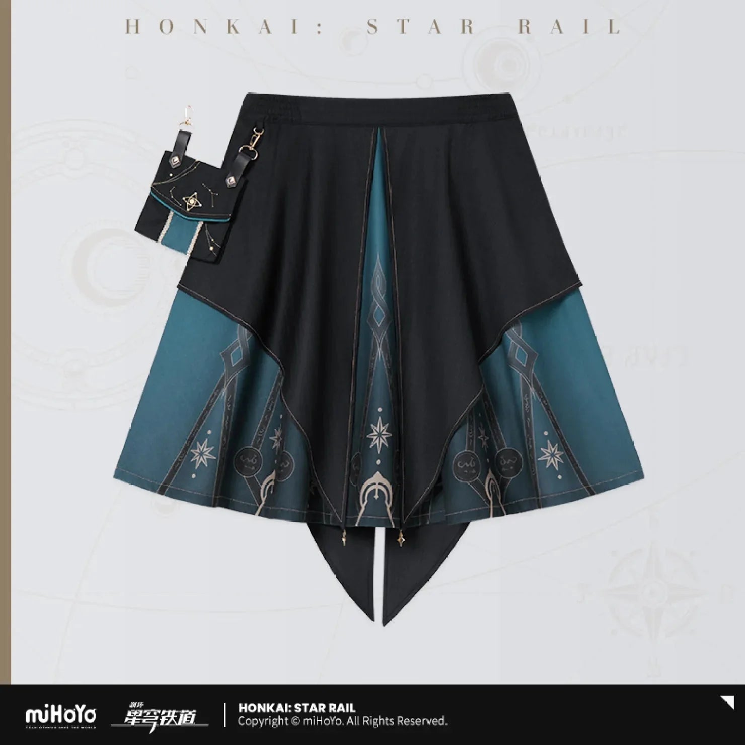 [OFFICIAL] Honkai Star Rail Anaxa Impression Series Clothes - Midi Skirt