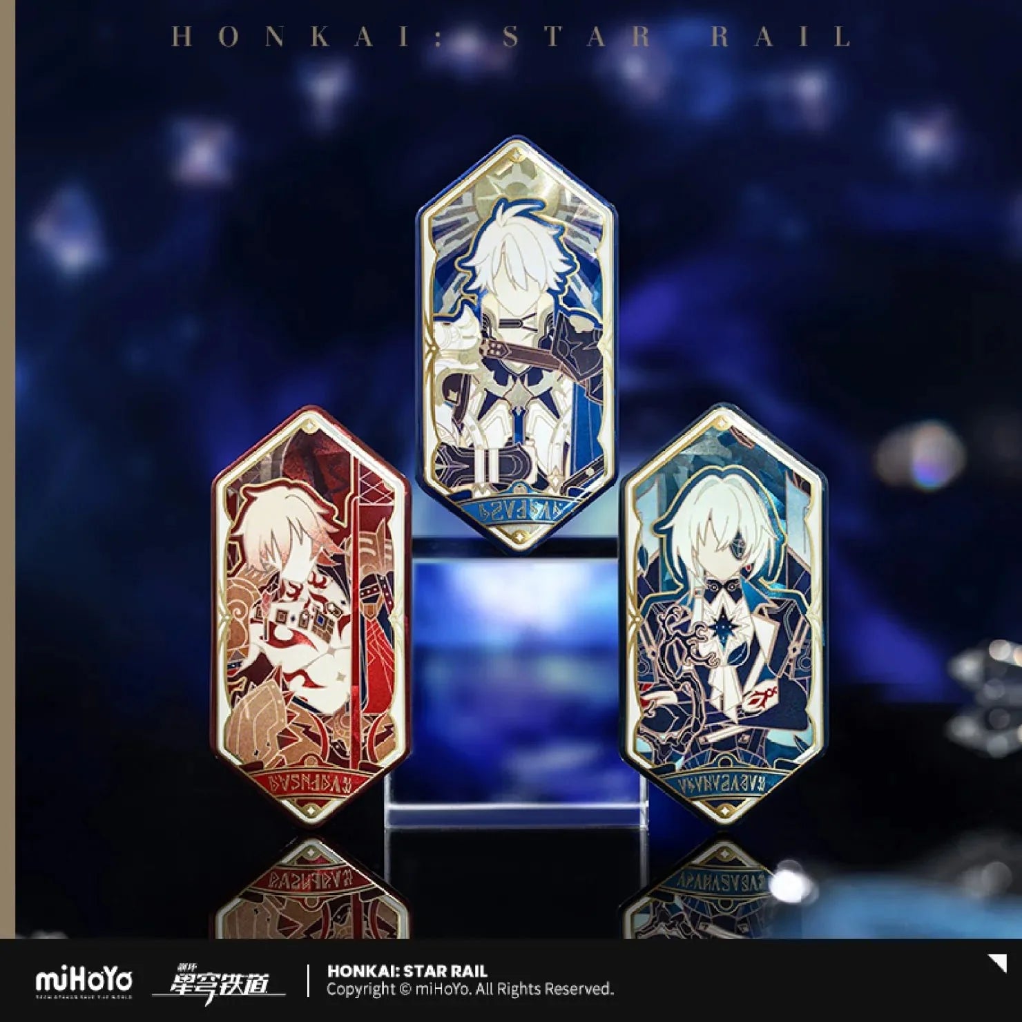[OFFICIAL] Honkai Star Rail As I've Written Tinplate Badge