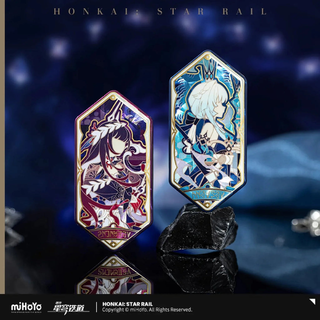 Honkai Star Rail As I've Written Tinplate Badge