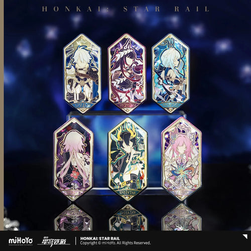 Honkai Star Rail As I've Written Tinplate Badge