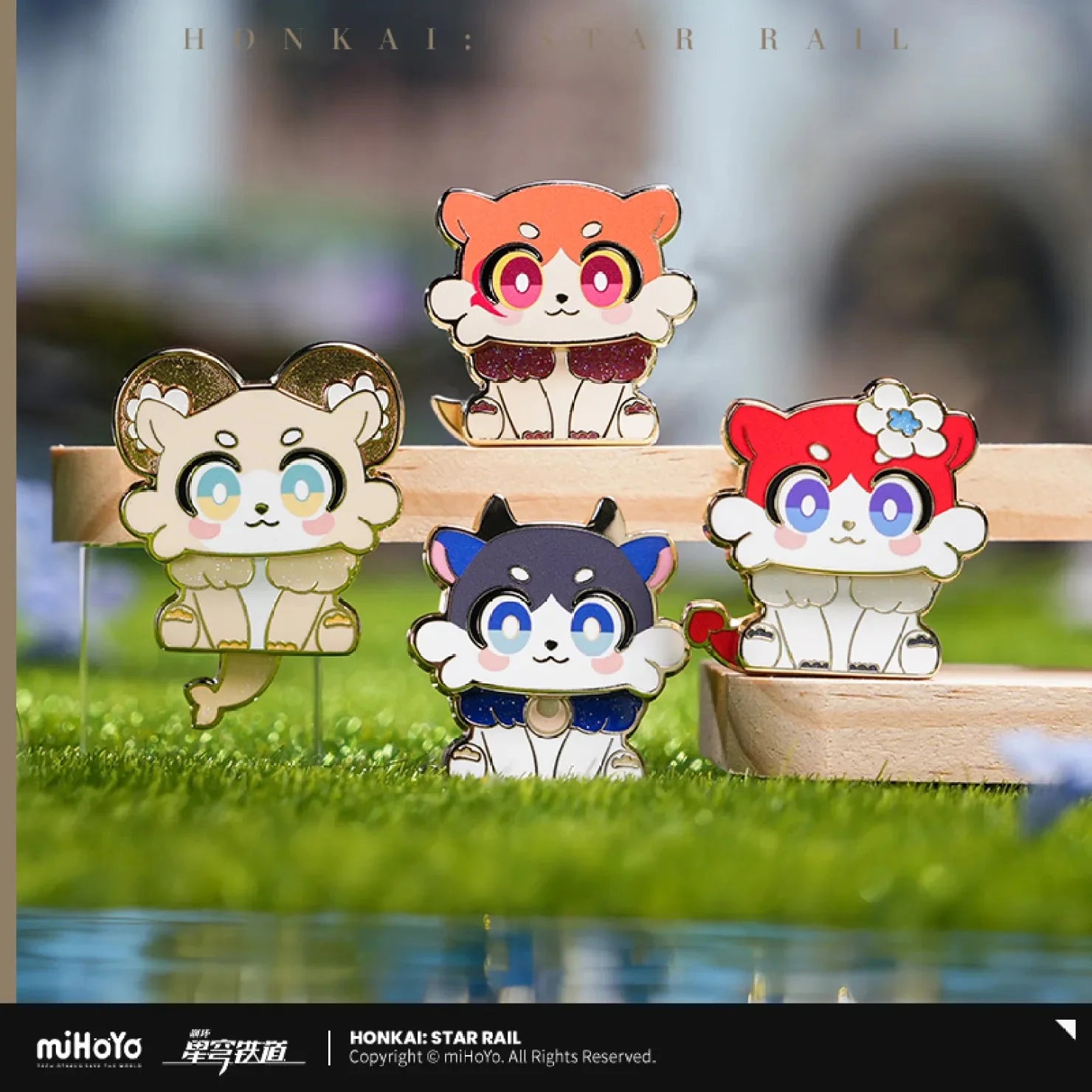 [OFFICIAL] Honkai Star Rail Awooo Series Chimera Metal Badge