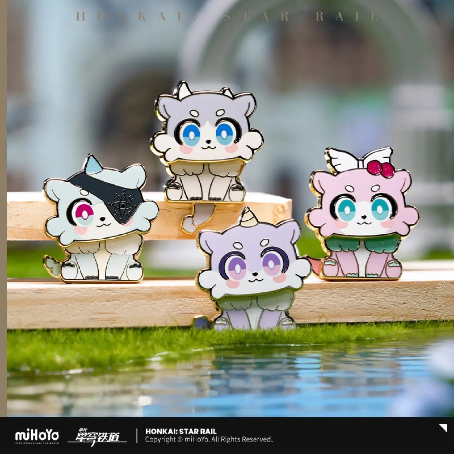 [OFFICIAL] Honkai Star Rail Awooo Series Chimera Metal Badge