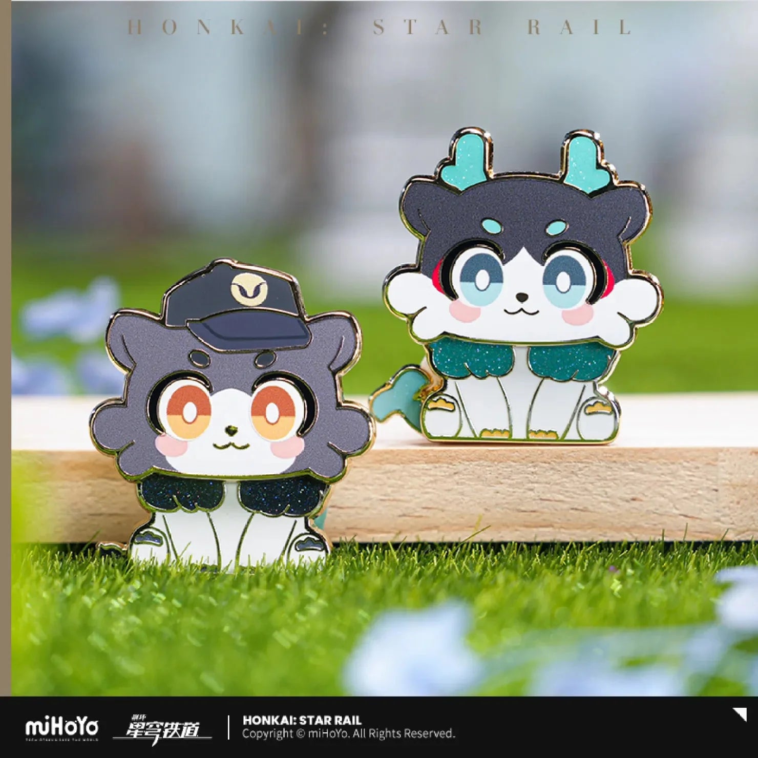 [OFFICIAL] Honkai Star Rail Awooo Series Chimera Metal Badge