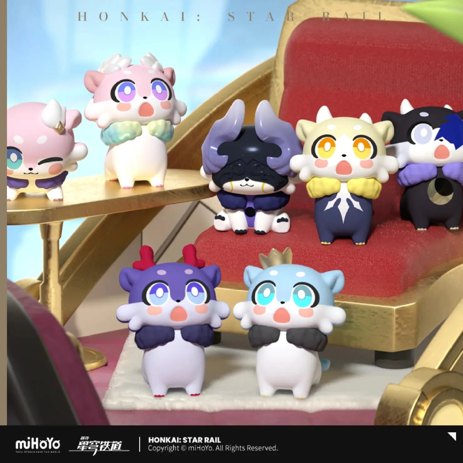 [OFFICIAL] Honkai Star Rail Awooo Series Mini Chimera Blind Bag Vol.2