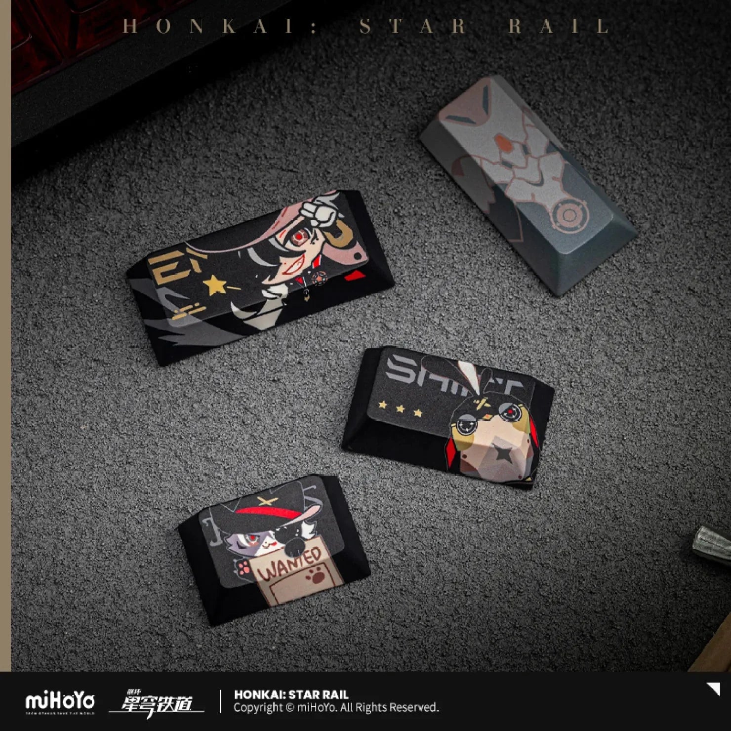 [OFFICIAL] Honkai Star Rail Boothill RGB BacklitMechanical Keyboard