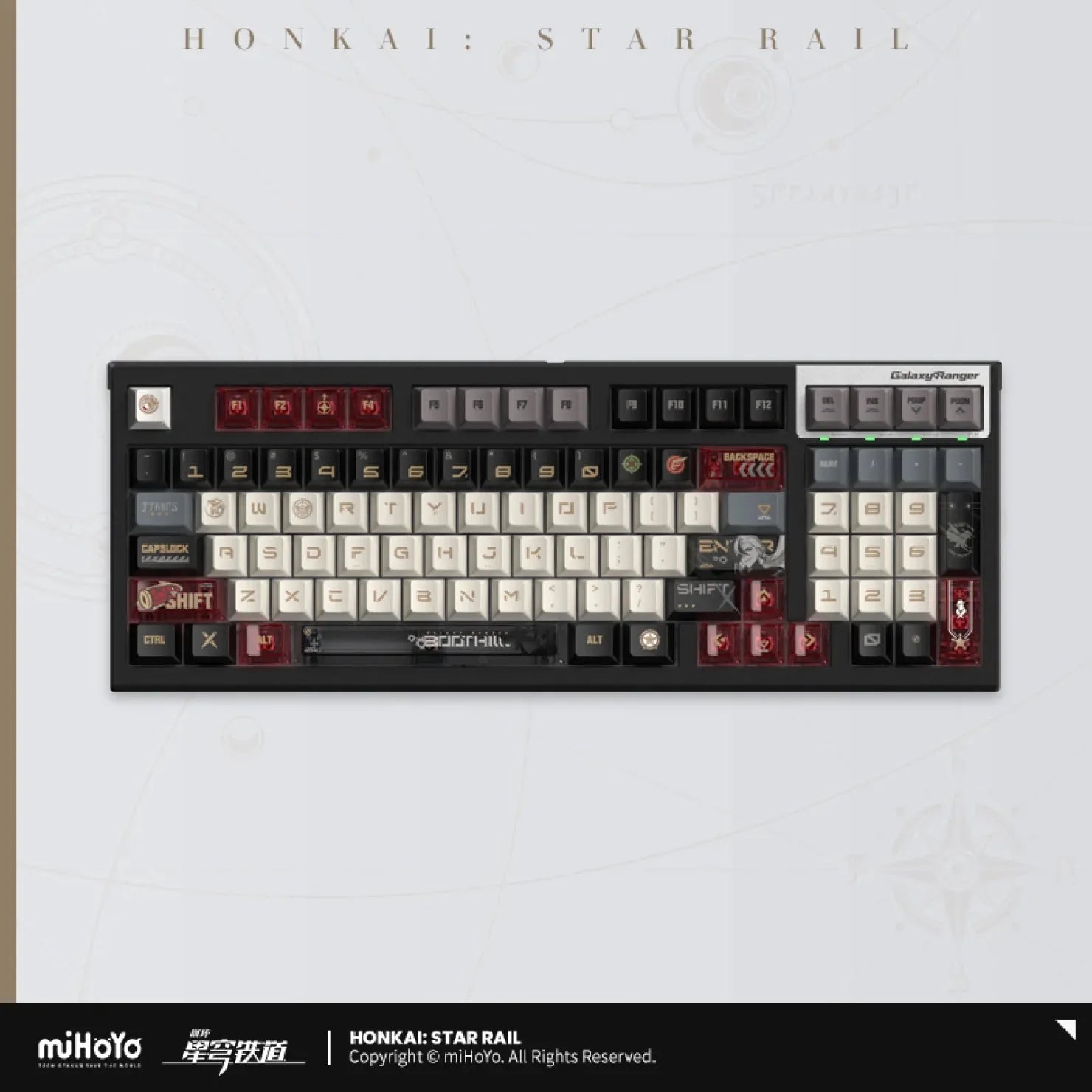 [OFFICIAL] Honkai Star Rail Boothill RGB BacklitMechanical Keyboard