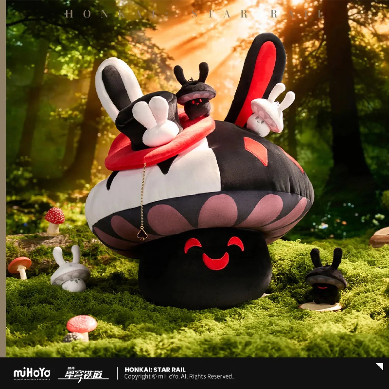 [OFFICIAL] Honkai Star Rail Bunny Mushroom & Mushroom Bunny Series Plush Toy
