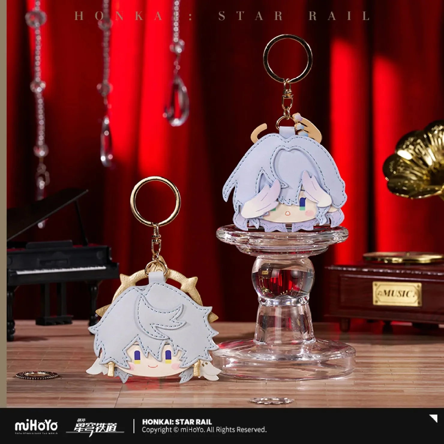 [OFFICIAL] Honkai Star Rail Character Pinch-Pinch Chibi PU Pendant