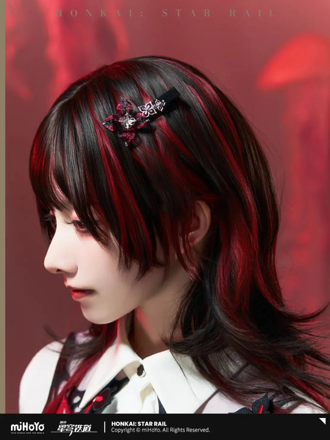 [OFFICIAL] Honkai Star Rail Evernight Impression Series Accessories - Hair Clip Brooch
