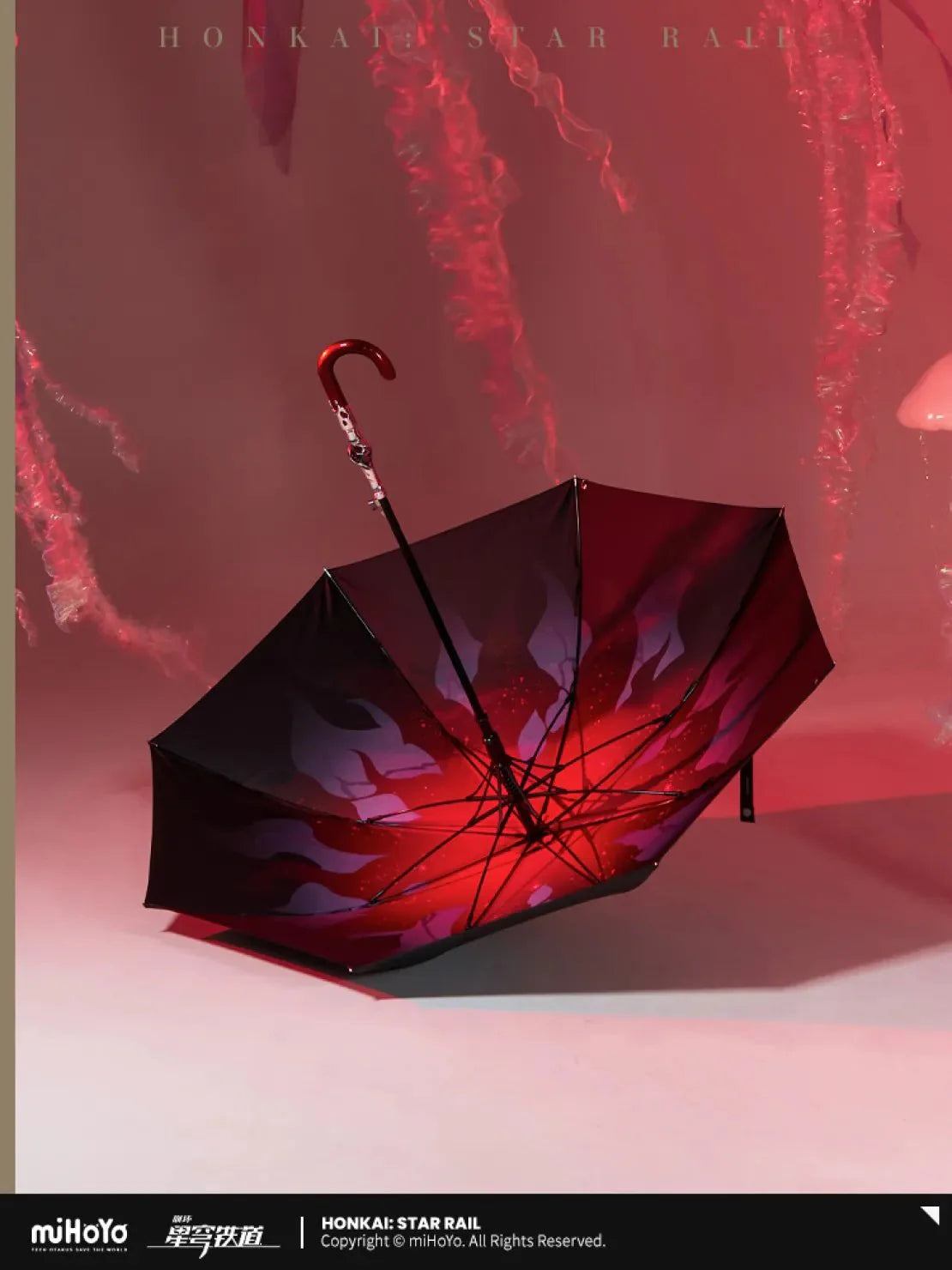 [OFFICIAL] Honkai Star Rail Evernight Impression Series Accessories - Long Handled Umbrella