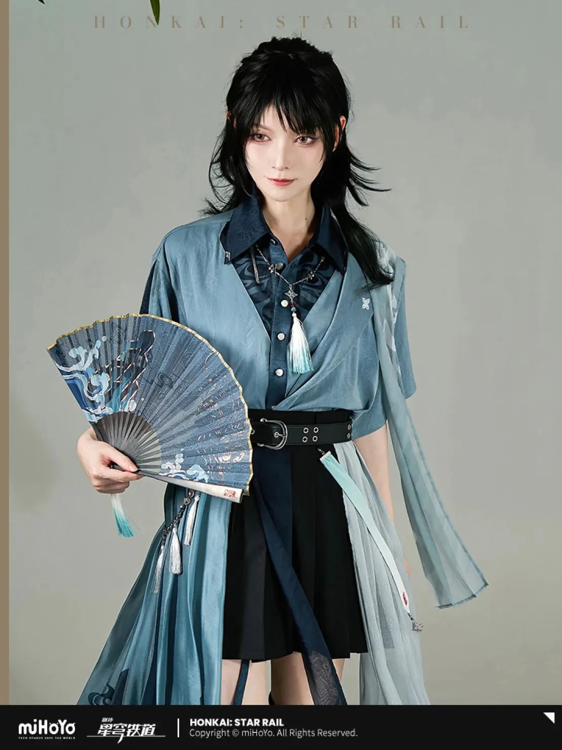 [OFFICIAL] Honkai Star Rail Feixiao Impression Series Apparel - Short-Sleeved Shirts