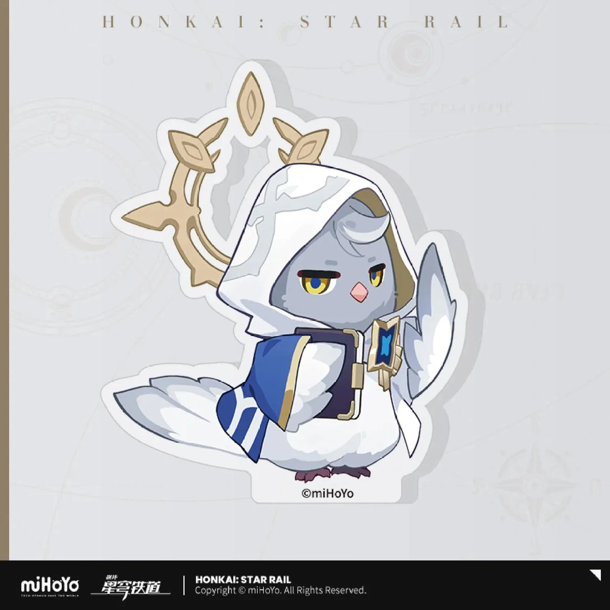 Honkai Star Rail Fluffy Across The Blue Series Mini Acrylic Stand Figure