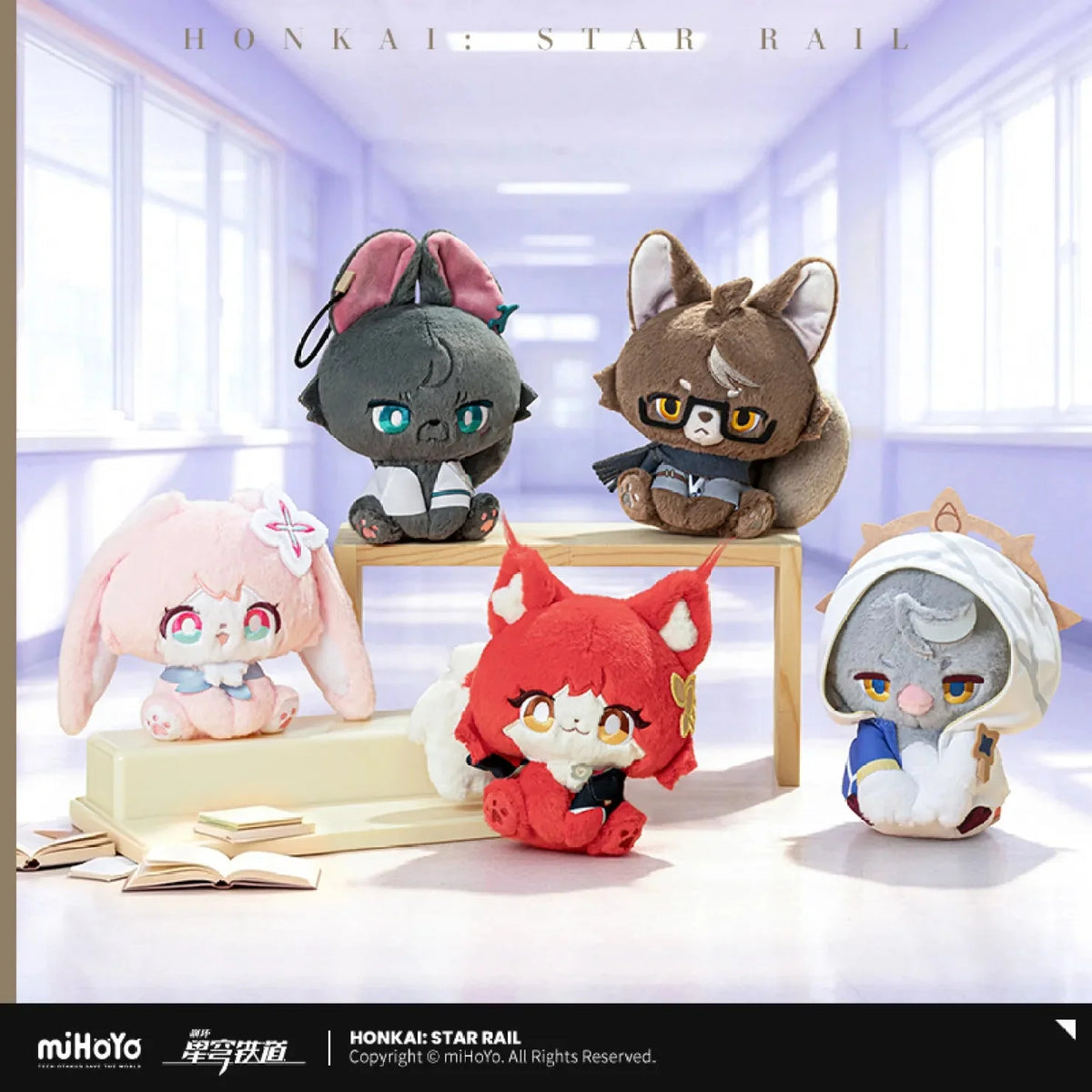 Honkai Star Rail Fluffy Across The Blue Series Plush Doll