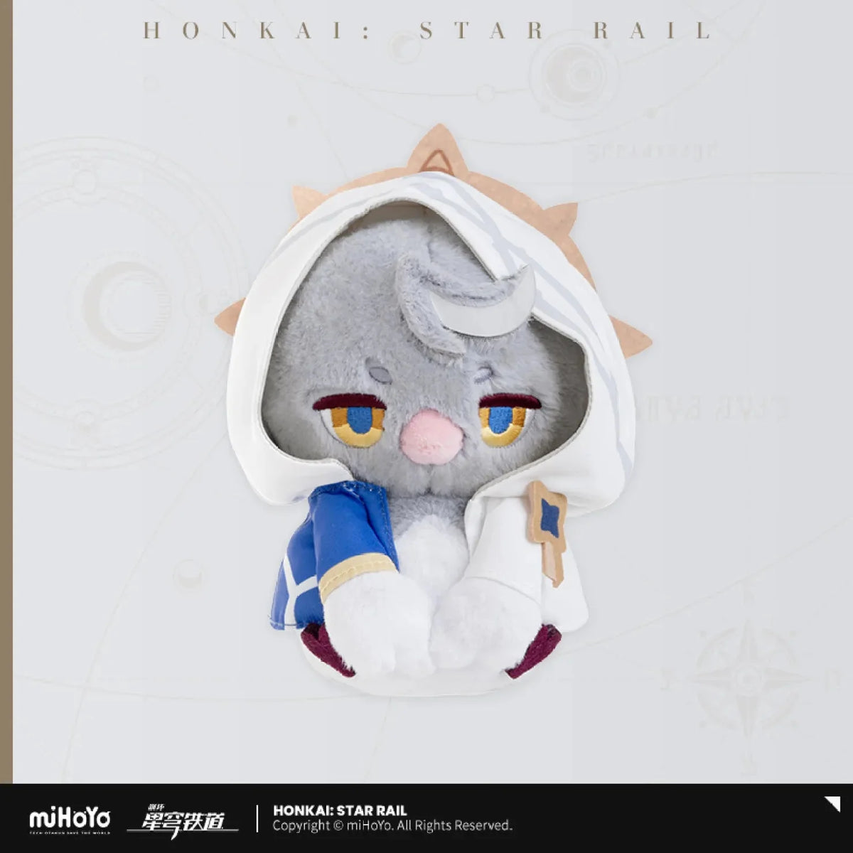 Honkai Star Rail Fluffy Across The Blue Series Plush Doll